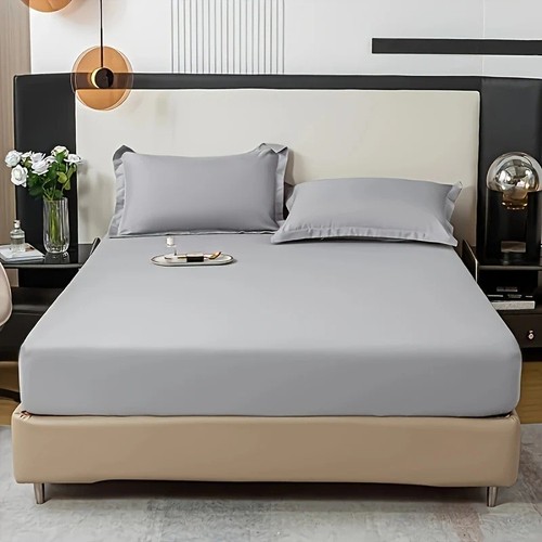 100% Super Soft Extra Deep 40cm Microfiber Cotton Fitted Bed Sheets with Elastic - Picture 48 of 111