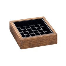 Cal-Mil CalMil 330499 4 in x 4 in Rustic Pine Drip Tray