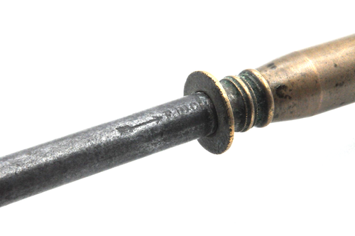 Ancien fusil de boucher marque F.DICK , anse à la tête de taureau en bronze - Picture 3 of 7