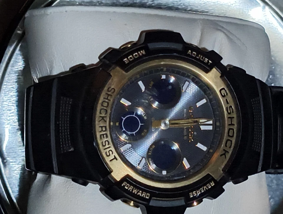 Reloj Hombre Casio G-Shock Multi Banda 5 Modelo 5230 AWG-M100SBG Foto 2 de 4