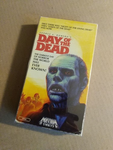 Day Of The Dead VHS Original 1986 Media Release
