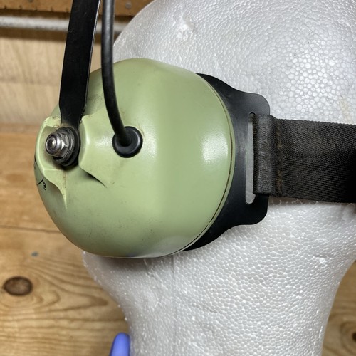 David Clark Aviation Headset Model H6240-51 UNTESTED FOR PARTS/REPAIR, HAS WEAR - Picture 8 of 19