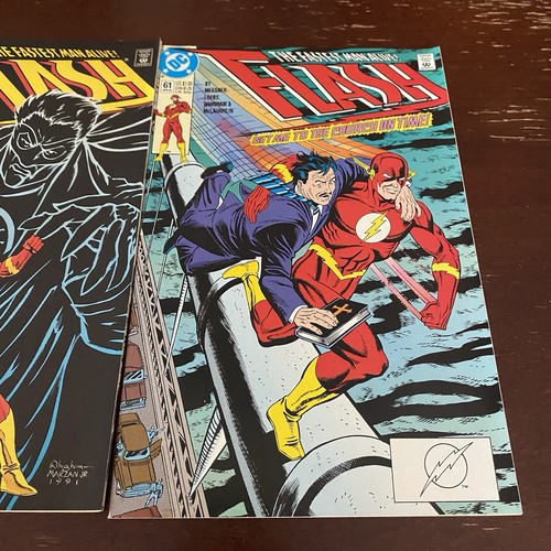 Run Of 3 1992 DC Flash Comics #59-61 Very Fine Condition - Picture 4 of 4
