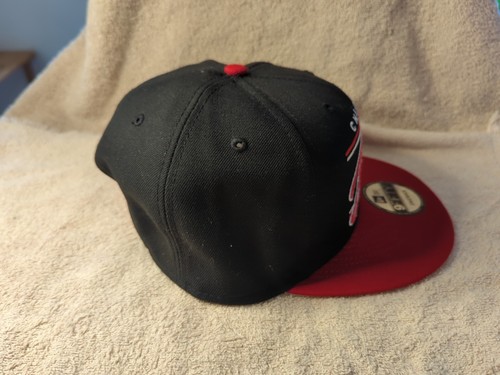 Chicago Bulls Snapback Mütze Team Script New Era 9Fifty rot schwarz NBA Baseball Cap - Bild 7 von 16