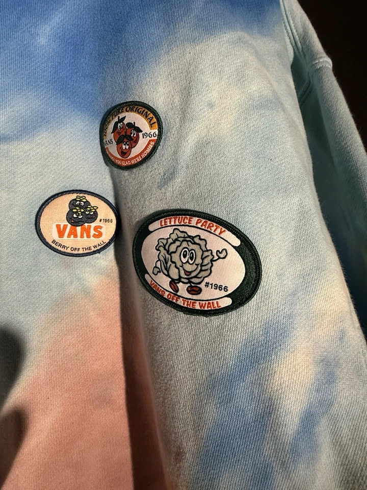 Sudadera grande para mujer VANS Tye Dye Foto 2 de 4