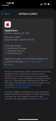 AirPods 4 with Active Noise Cancellation - Photo 4 sur 4