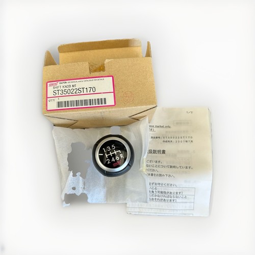 SUBARU Genuine Impreza WRX STI Leather Gear Shift Knob ST35022ST170 Japan New