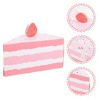  10 Pcs Triangle Bakery Packaging Sweets Box Dessert Boxes Goodie