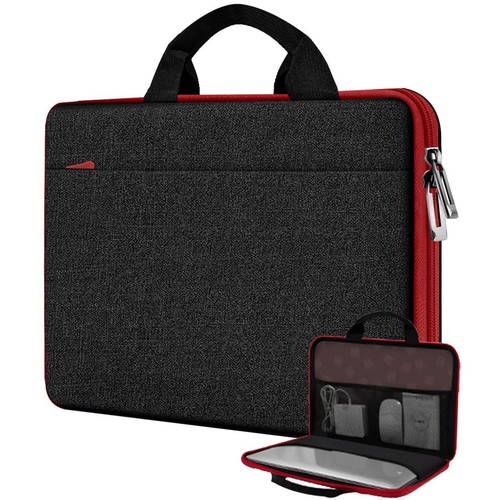 Laptop Case 13.3-14 inch Briefcase Handbag, Water-Resistant and Shockproof Co...