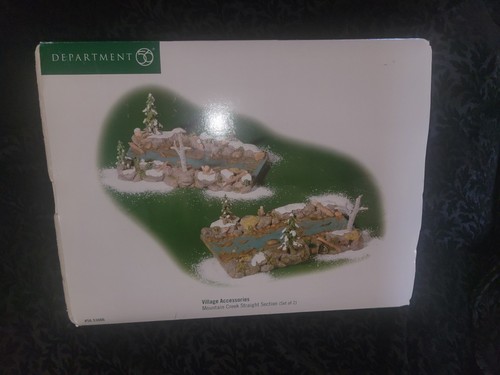 Department 56 Mountain Creek Straights # 56.53006 Dorfzubehör Weihnachten - Bild 4 von 5