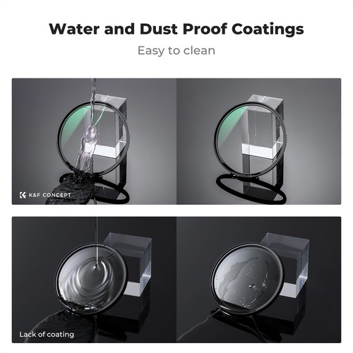 77mm Circular Polarizers Filter & MC UV Protection Filter Kit (2 pcs) with Up... - Picture 6 of 7