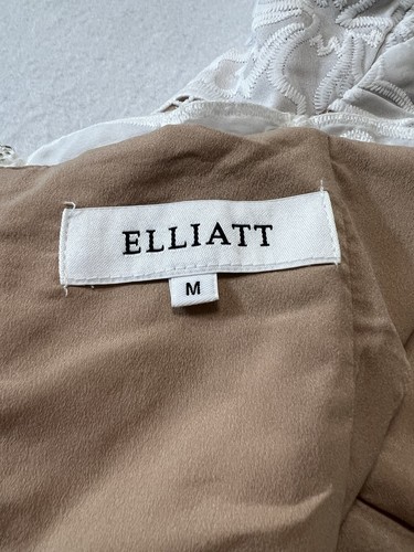Elliatt Strapless Midi Length Bridal Dress Ivory Size Medium - Picture 6 of 14