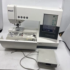 Pfaff creative 2144 Computerized Embroidery Sewing Machine accessory, no cover