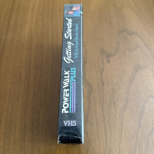 Power Walk Plus: Getting Started w/Kris and Caitlyn Bruce Jenner 1994 VHS SEALED - Picture 4 of 8
