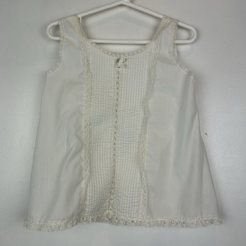Vtg Dress Little Girls 4 Pink Velvet Long Sleeve 80's Formal Royal Solid Read - Picture 12 of 16