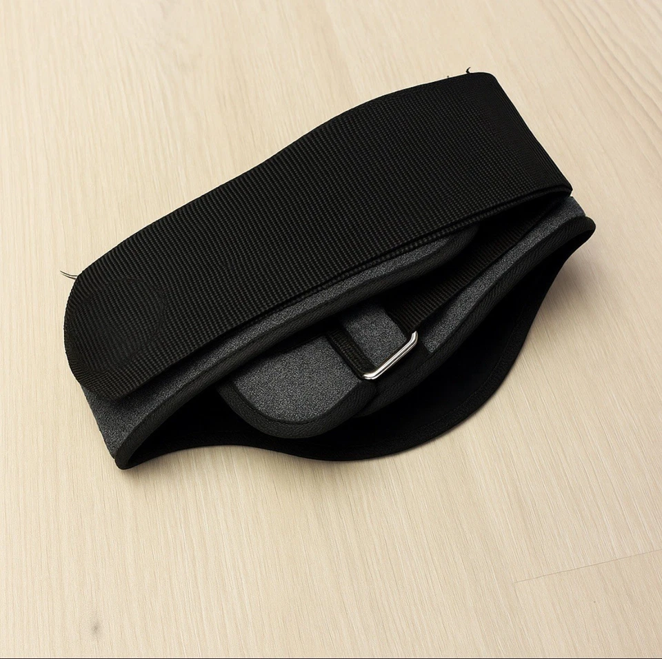 Nike Cinturón de Levantamiento de Pesas XL Gris Negro Soporte para Espalda Entrenamiento Gimnasio Equipo Foto 3 de 4