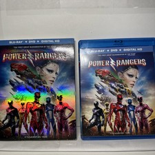 Power Rangers (Blu-ray, 2017) With Slip Cover!