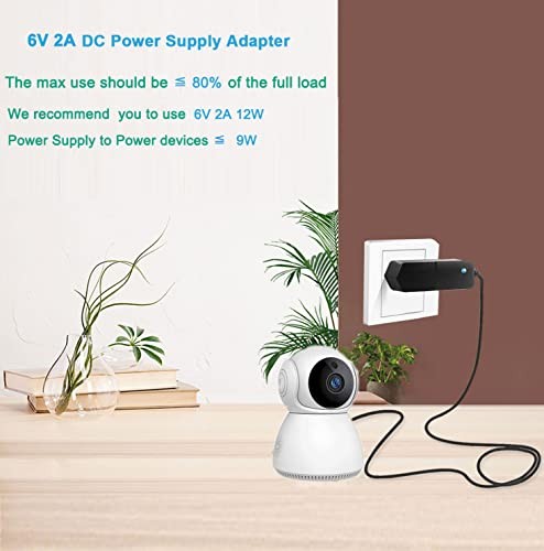 6V 2A DC Netzteil Adapter 100-240V AC auf DC 6Volt 2Amp 1,5A 1A 0,5A schwarz - Bild 7 von 7