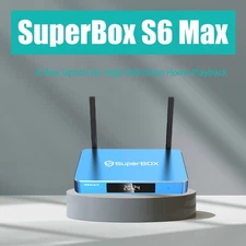 2025 SuperBox S6 MAX – New Factory Sealed – Latest 2025 Model – Fast Shipping