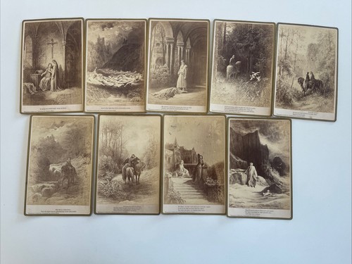 Guinevere By Alfred Tennyson Illustrated by Gustave Dore 9 Scene Cards in Sleeve - Picture 2 of 12