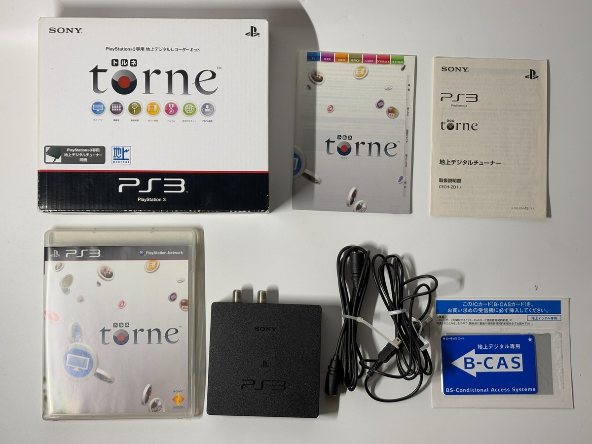 Sony PLAYSTATION 3 torne ps3 CECH-ZD1 digital tuner recoder
