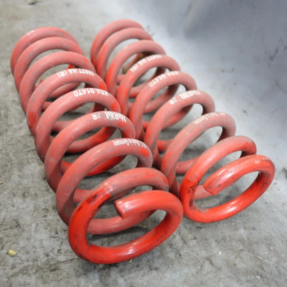 Muelles helicoidales de suspensión trasera deportiva 16-18 BMW F30 340i H&R rojo 91470 28877 HA Foto 2 de 4