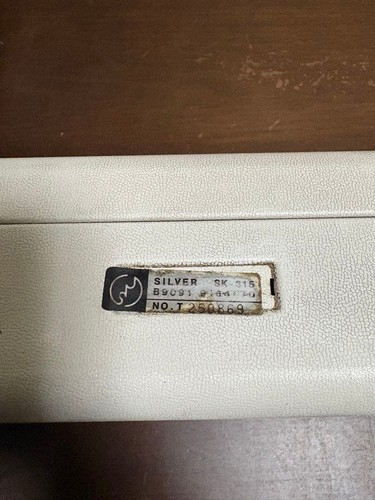 Silver Reed SK 315 Strickmaschine mit robustem Koffer für Teile oder funktioniert nicht - Bild 9 von 9