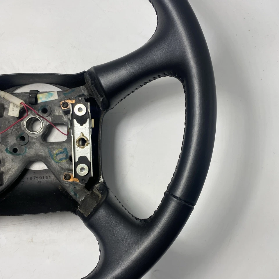 1999-02 Chevrolet Chevy GM Truck Silverado Suburban Leather Steering Wheel - Image 2 of 4