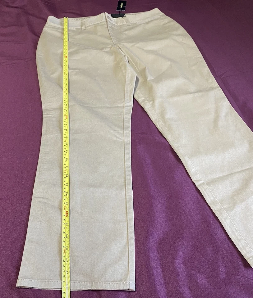 Lane Bryant Mujer Talla 18 Pierna Recta Nuevo Con Etiqueta Foto 3 de 4