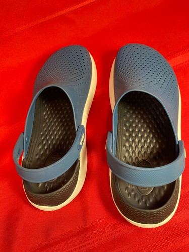 Crocs LiteRide Slipper Clogs Gr. 7 blau Damen mit Fersenriemen Unisex wasserdicht - Bild 6 von 22
