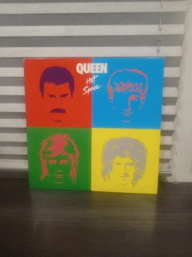 Queen Hot Space 1982 Elektra US Pressing E1-60128 Under Pressure