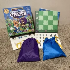 Story Time Chess, Storybook & Standard Chess Sets Unpunched READ
