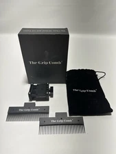 Grip Comb 2.0 Flat Iron Comb Attachment 1–1.5” Heat Resistant Styling Tool