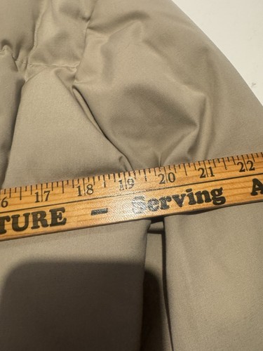 VTG Walls Jacket Men SZ 45 Tan Blizzard Pruf Down Puffer Insulated USA Made - Picture 9 of 9