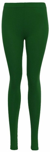 Women Ladies Plain Stretchy Viscose Full Length Leggings Jegging Pants UK 8-26. - Picture 19 of 19