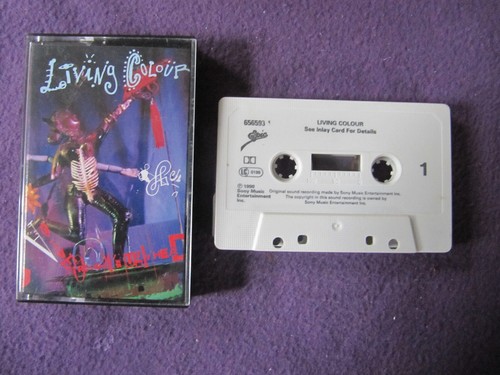 LIVING COLOUR - CASSETTE TAPE