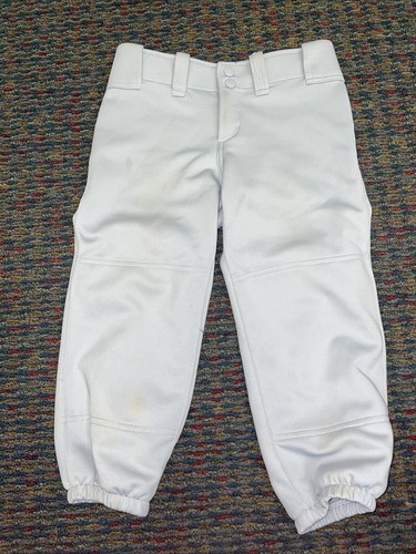 MIZUNO MÄDCHEN SOFTBALL HOSE LARGE YL GRAU ELASTISCHER UNTERTEIL FASTPITCH