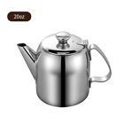 <!--F#f_0-->Stainless Steel Teapot with Lid Metal Teakettle Coffee Water Kettle Kitchenware<!--F/-->