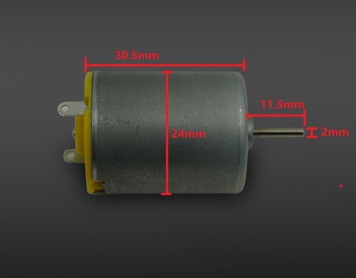 3V~9V 7.2V 13500RPM Magnetic Mini DC Motor -370 DC Motor- DIY TOY AIRCRAFT - M2 - Bild 2 von 3
