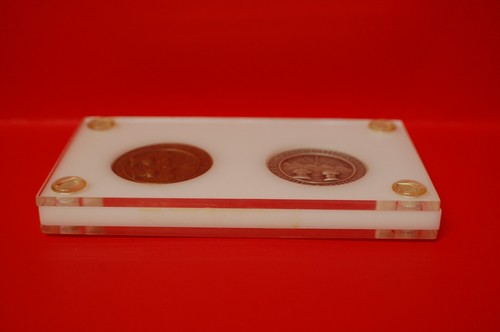 Medaillenset Gebrüder Wright Silber und Bronze - Bild 6 von 6