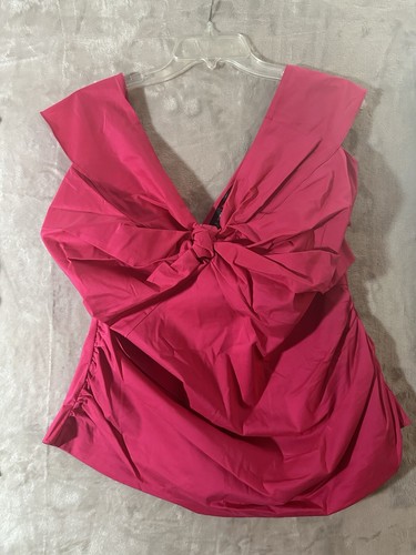 New York & Company Top Womens Xl Pink  Off-Shoulder 7th Avenue Design Studio - Picture 1 of 12