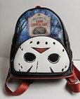 Rare Loungefly Friday The 13th Jason Voorhees Camp Crystal Lake Mini Backpack