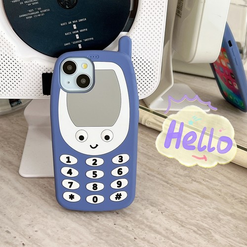Cute Phone Design Silicone Case For iPhone 15 Pro Max 14 13 12 Soft Phone Cover - Photo 10 sur 16