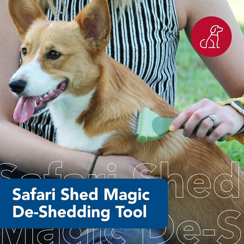 Pet Safari Shed Magic Deshedding Tool for Dogs with Medium to Long Hair - Deshed - Picture 2 of 12