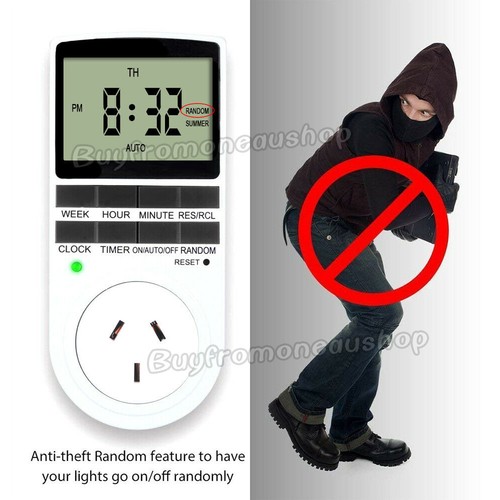 240V Digital Timer Switch Automation Socket Electric Programmable Power AU Plug - Picture 4 of 10