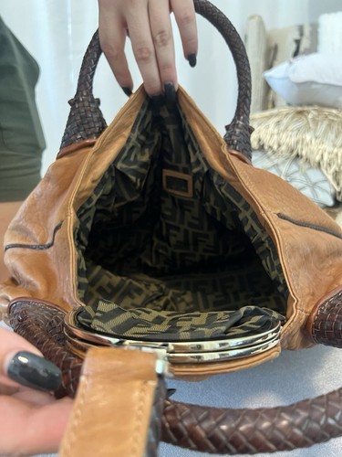 Fendi Spy Bag Leather Light Brown - Picture 5 of 5