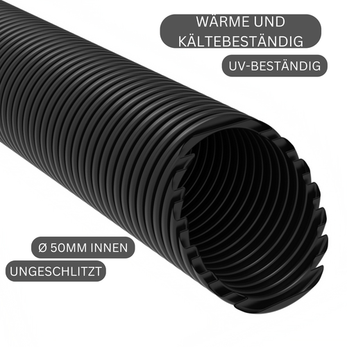 ISTA® Wellrohr Wellschlauch Kabel Schutz Rohr Isolierrohr Marderschutz Leerrohr - Bild 84 von 89