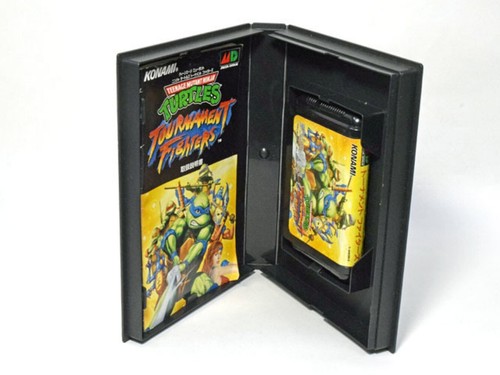 TMNT Tournament Fighters Mega Drive Complete in Box Working from Japan s - Picture 3 of 5