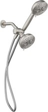 Moen 200C0SRN Wall Mounted Round Combination Shower - Spot Resist Brushed Nickel