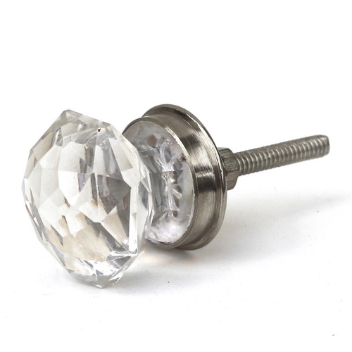 Small chic cupboard door knobs handles drawer pulls. Ceramic knobs and glass - Picture 16 of 109